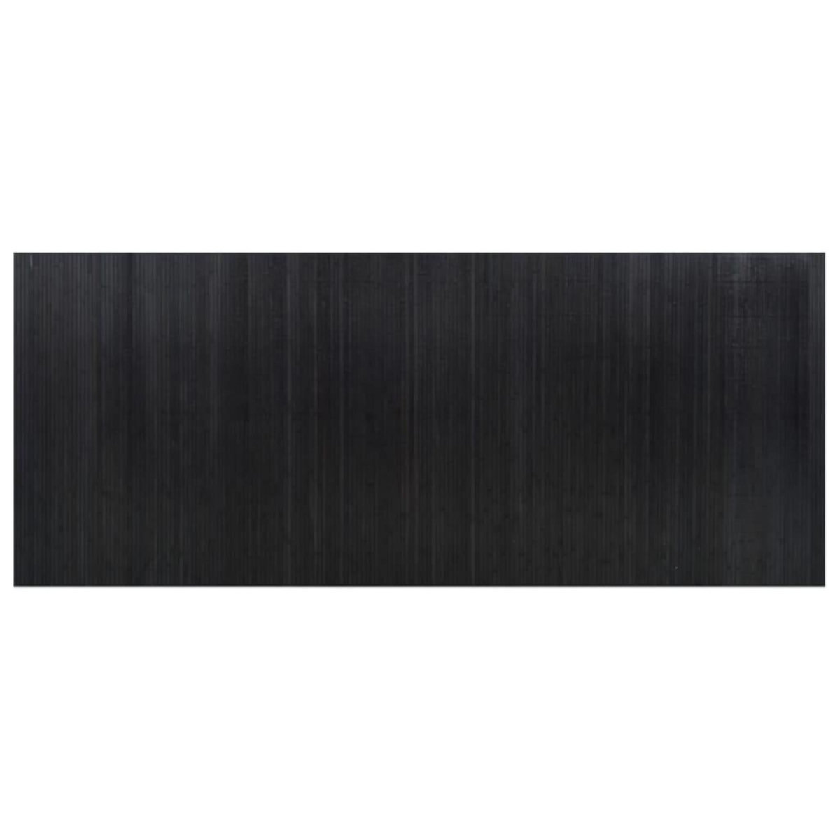VIDAXL Cloison de separation noir 165x400 cm bambou