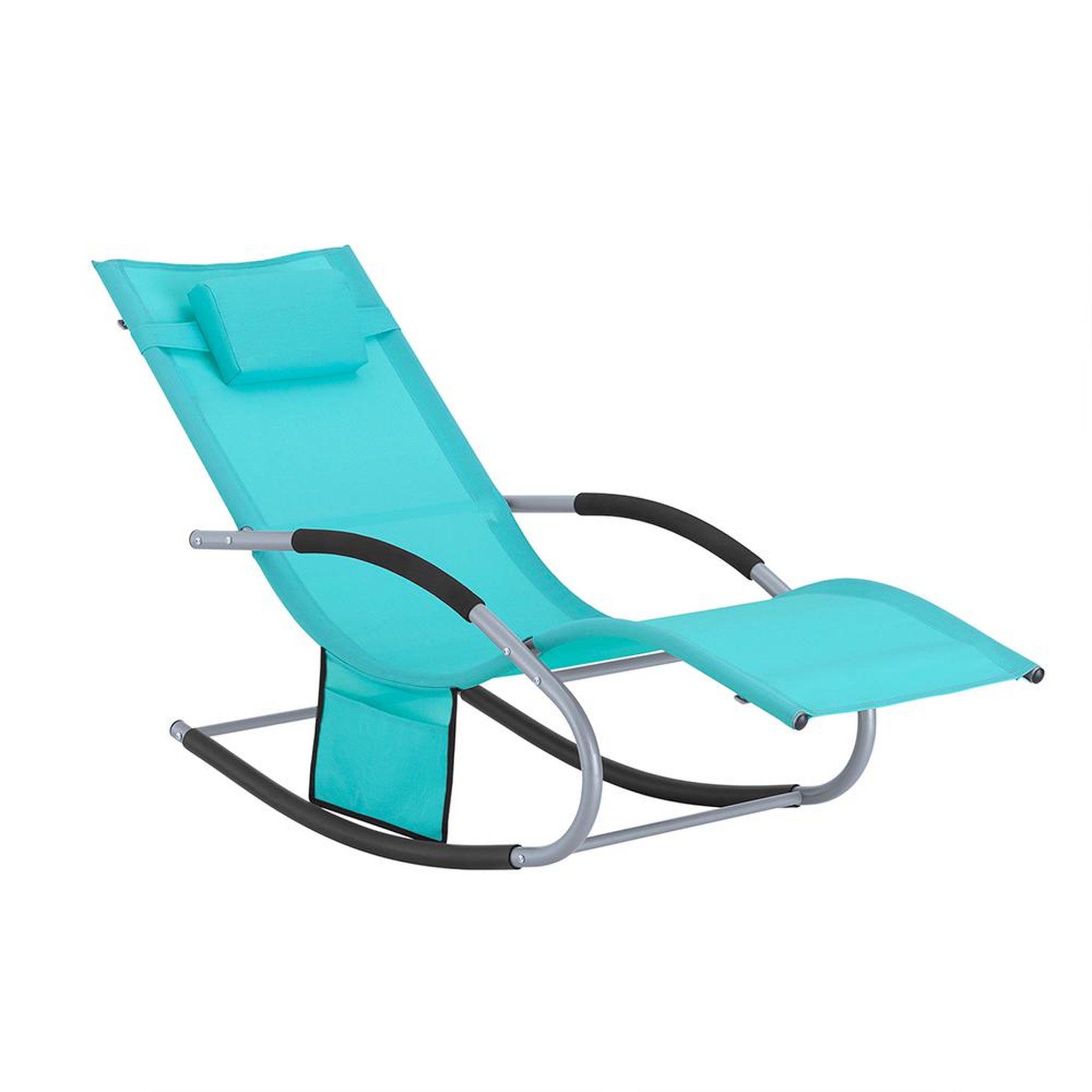 Voir la diapositive 1 : SOBUY SoBuy - Fauteuil À Bascule De Jardin pliable - Moderne - OGS28
