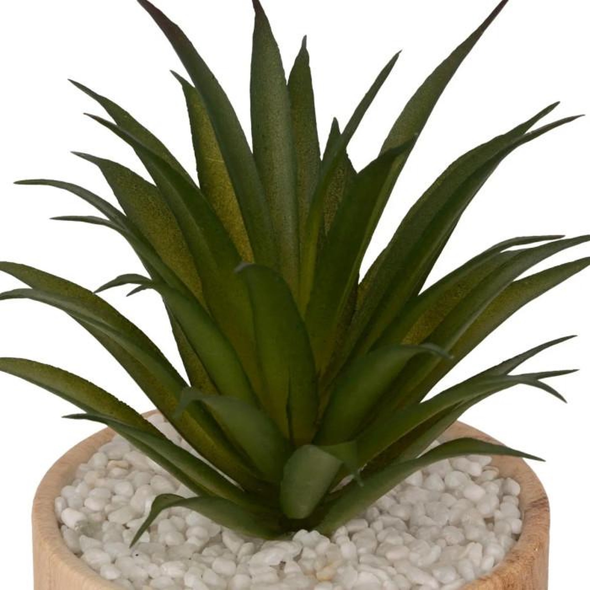 Voir la diapositive 2 : ATMOSPHERA Plante Artificielle en Pot  Sao  17cm Marron