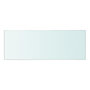 Voir la diapositive 2 : VIDAXL Panneau pour etagere Verre transparent 40 x 12 cm