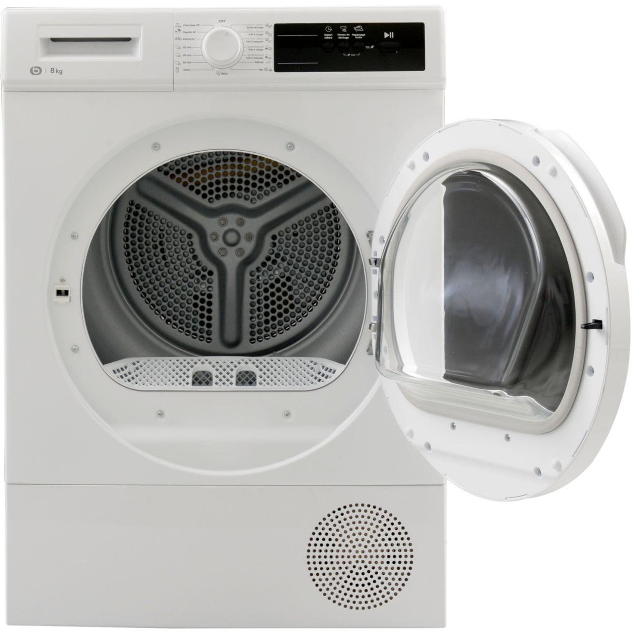 Voir la diapositive 2 : ESSENTIEL B Sèche linge pompe à chaleur ESLHP8-3b