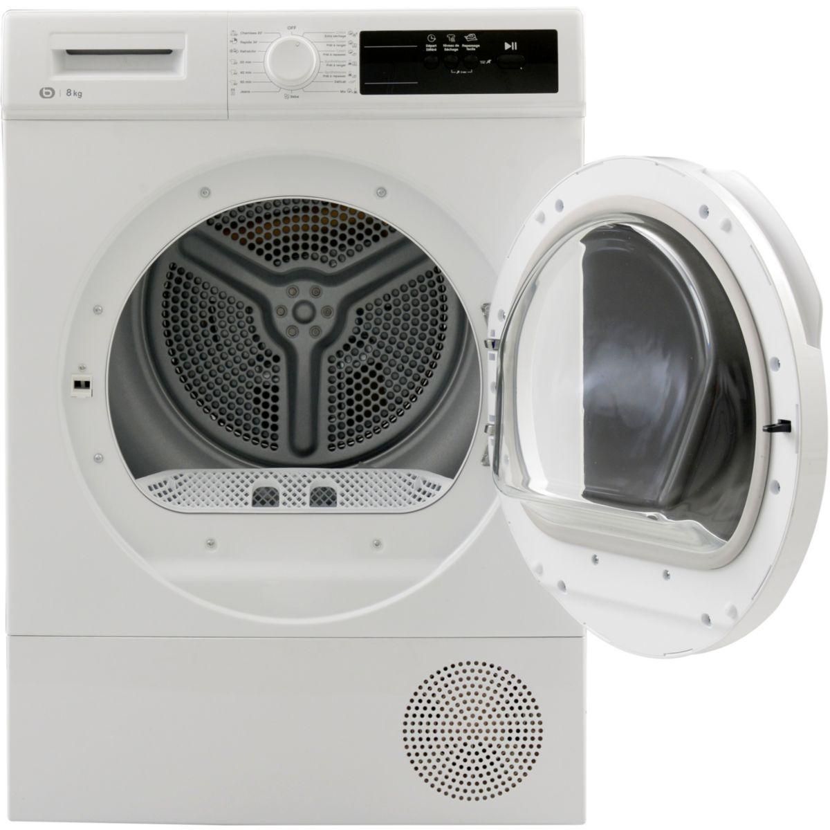 ESSENTIEL B Sèche linge pompe à chaleur ESLHP8-3b