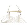 Voir la diapositive 5 : Inkazen Hamac de jardin suspendu en macrame avec coussin beige