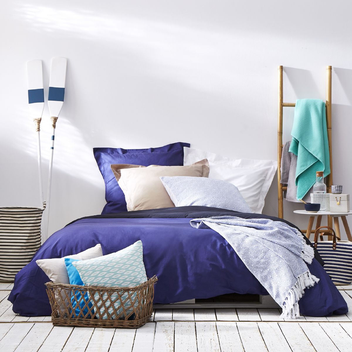 ACTUEL Housse de couette percale coton ACTUEL