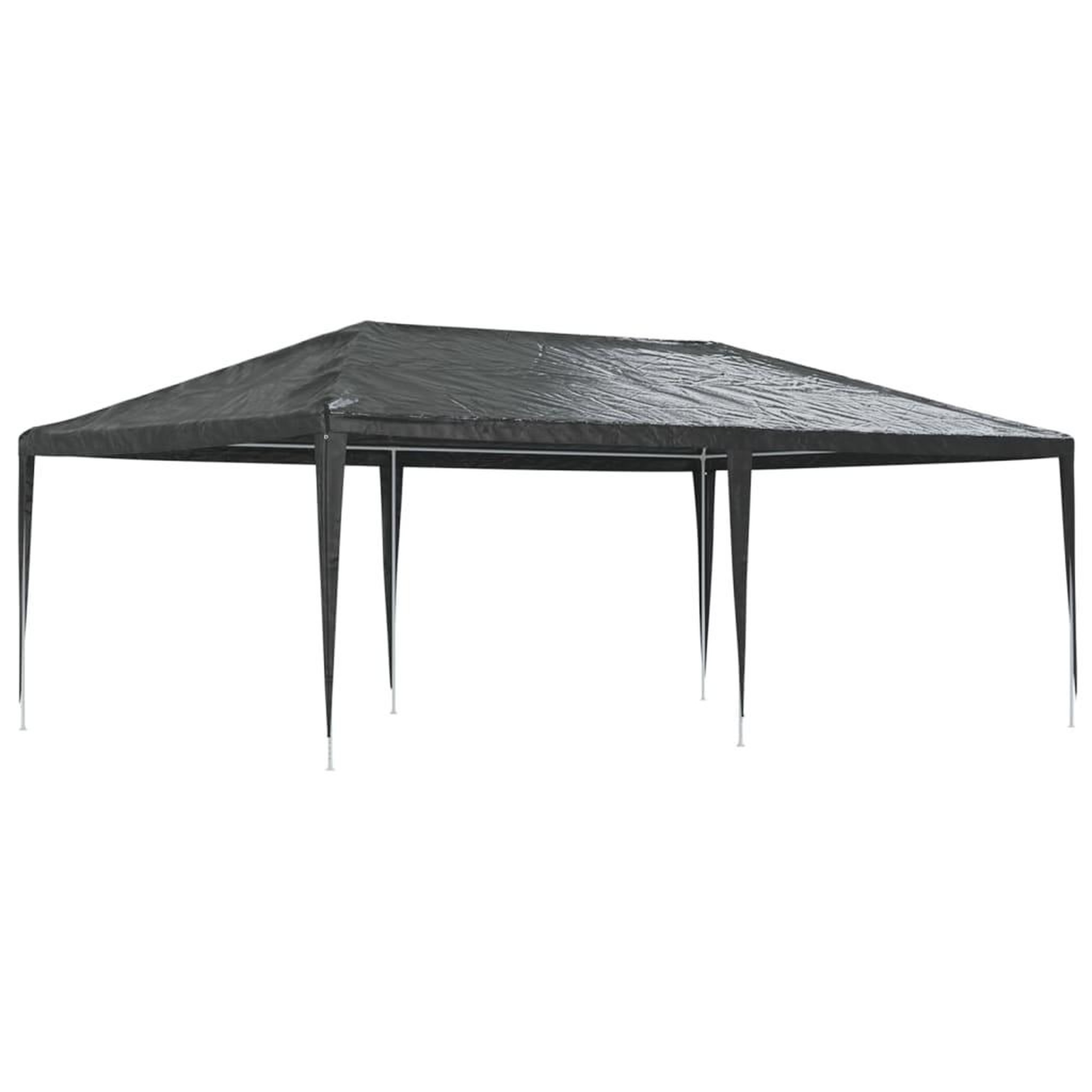 Voir la diapositive 2 : VIDAXL Tente de reception professionnelle 4x6 m Anthracite 90 g/m^2