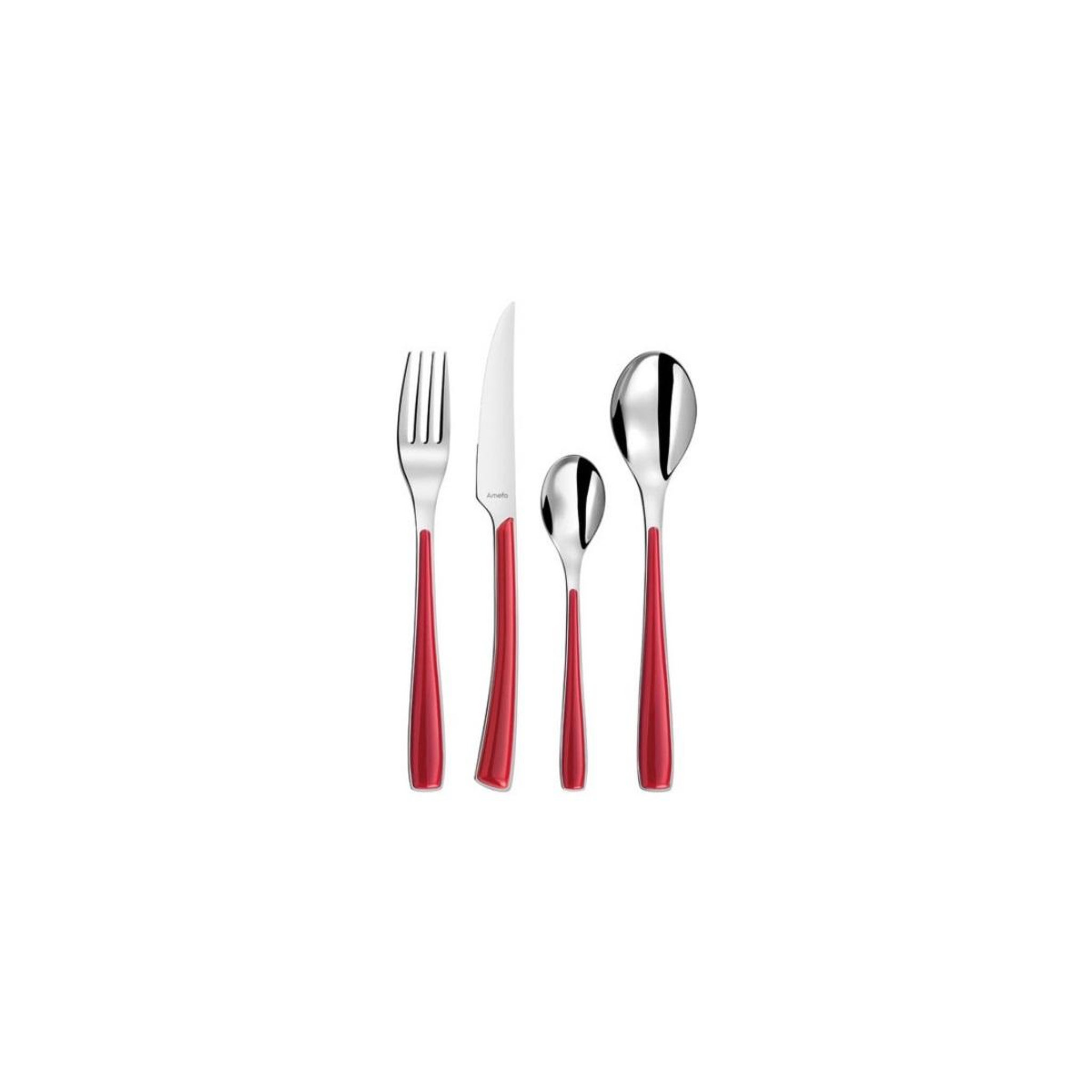 Amefa Ménagère 24 pièces rouge - 2224RDAF11C71
