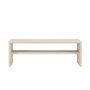 Voir la diapositive 2 : Paris Prix Table Basse Design  Telemarket  100cm Beige