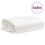 Voir la diapositive 6 : VIDAXL Bache blanc 5x8 m 600 g/m²