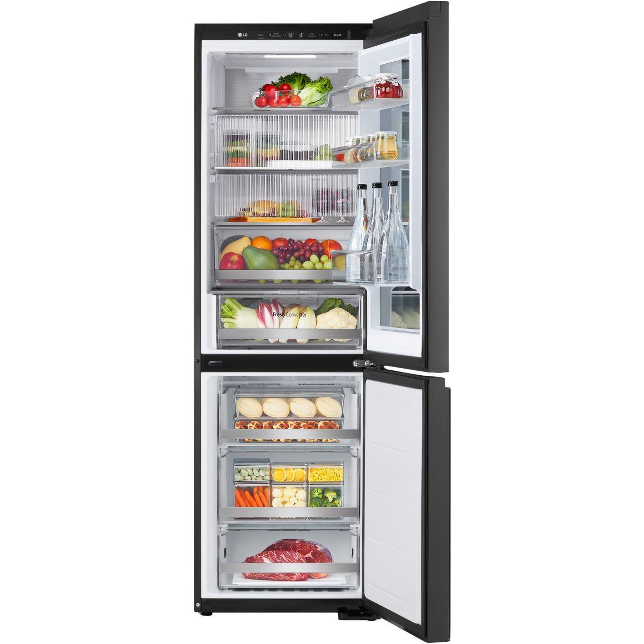 Voir la diapositive 4 : LG Réfrigérateur combiné GBG5160CEV  InstaView