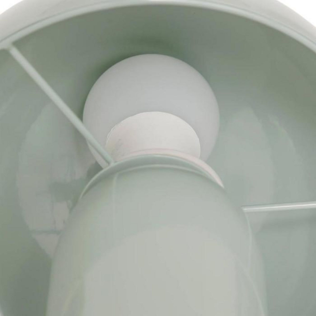 ATMOSPHERA Lampe à Poser Champignon  Lito  24cm Vert Céladon