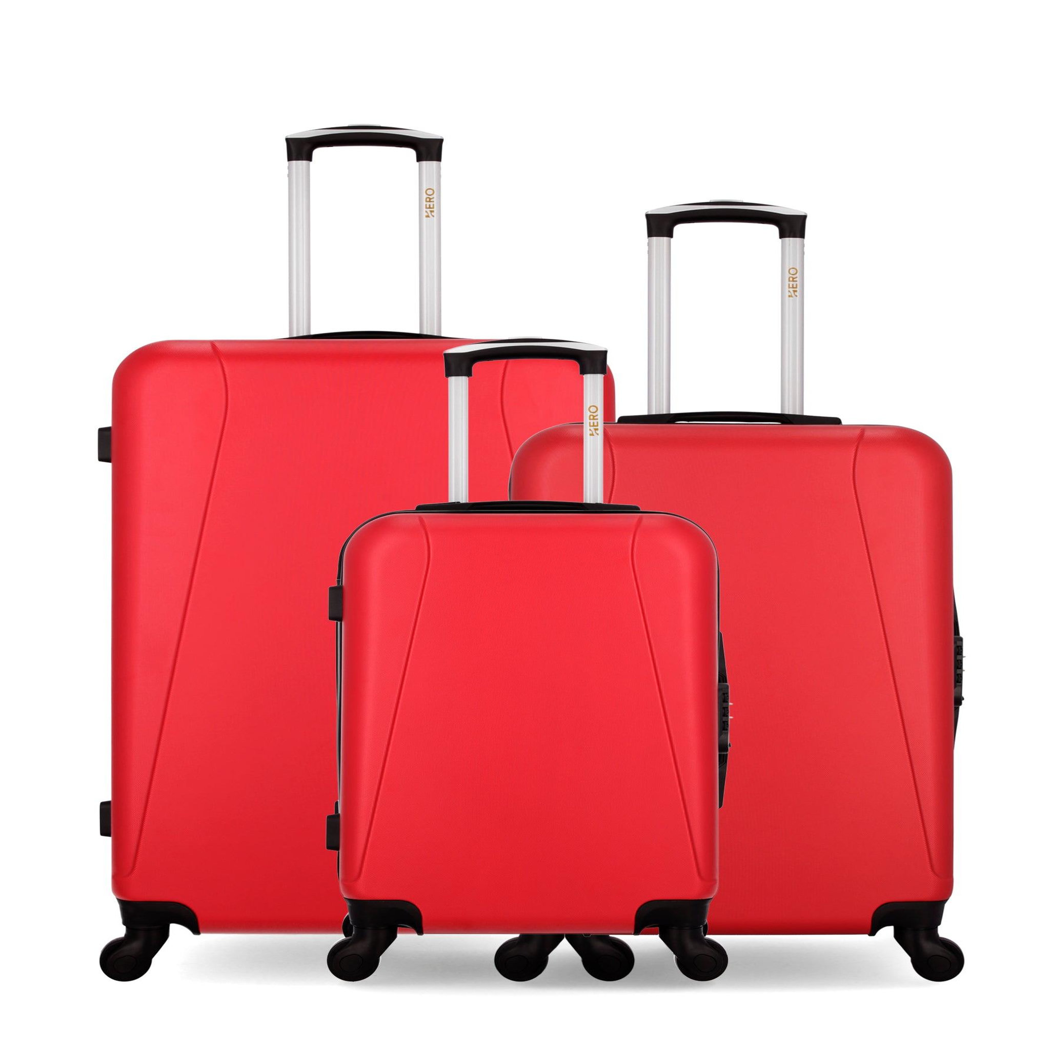 HERO Hero - lot de 3 - valise grand format, valise weekend et valise cabine lanzarote