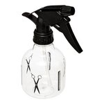 Body beauty Bouteille Spray  Cheveux  17cm Noir & Transparent