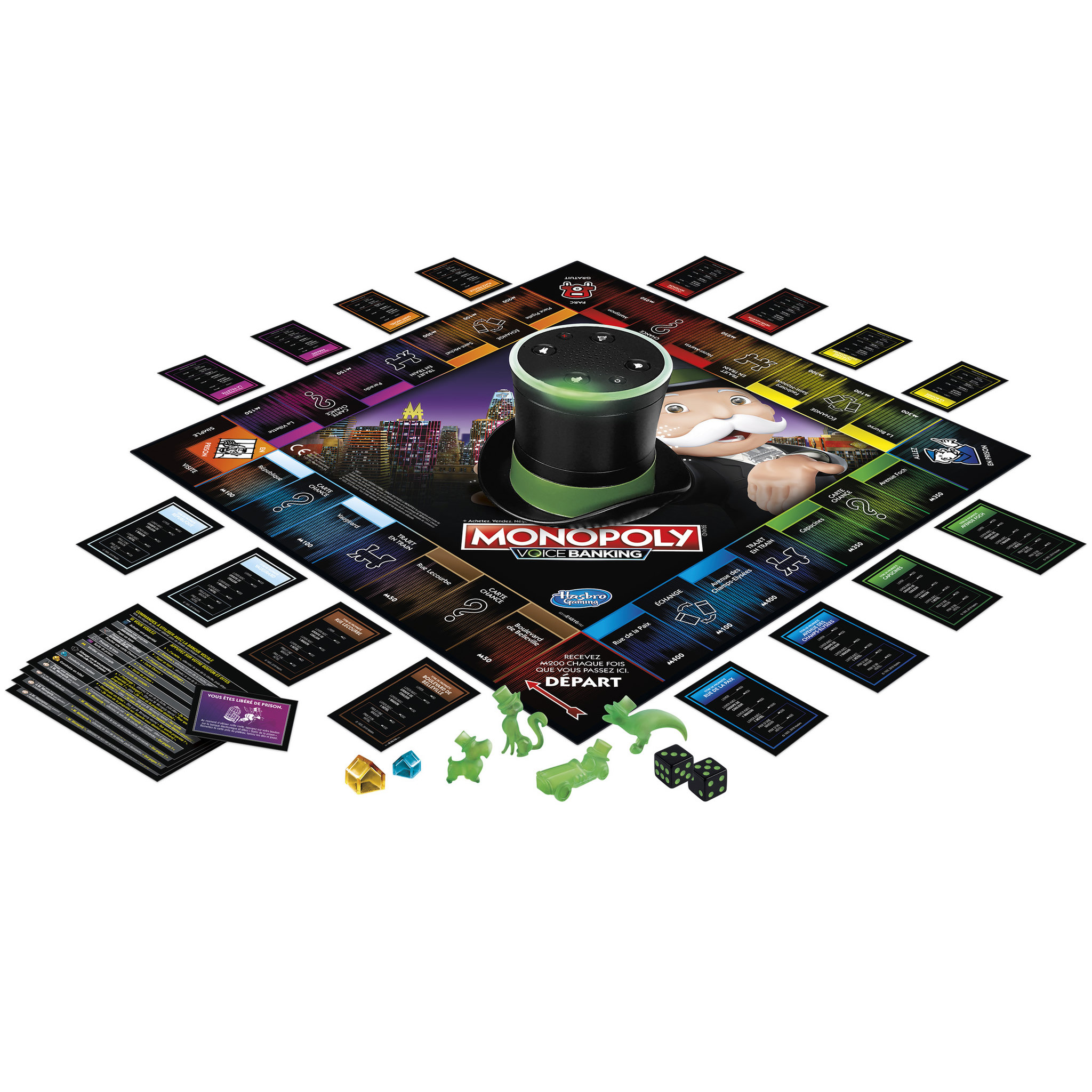 Voir la diapositive 3 : HASBRO Monopoly - Voice banking
