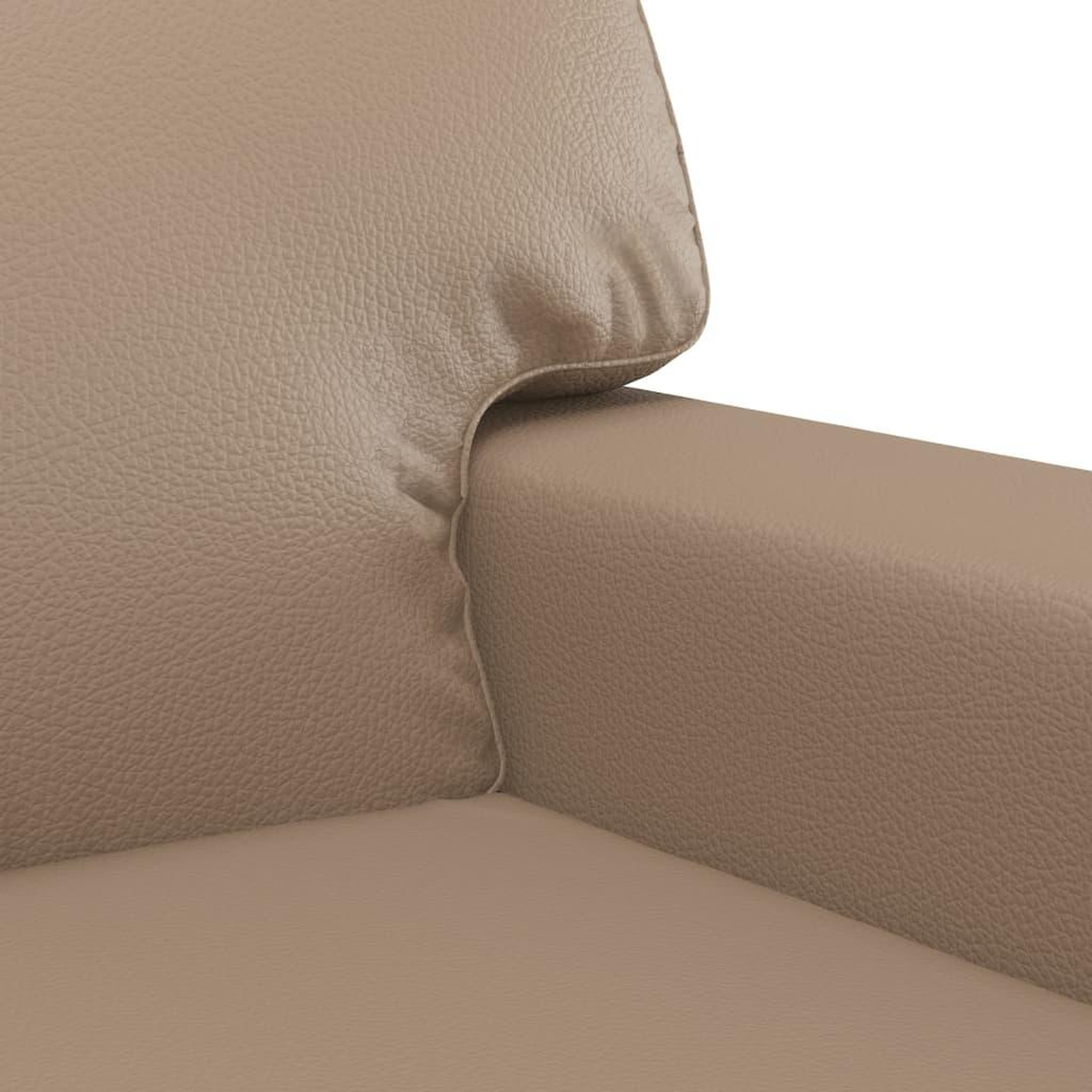 Voir la diapositive 5 : VIDAXL Ensemble de canapes 2 pcs cappuccino similicuir