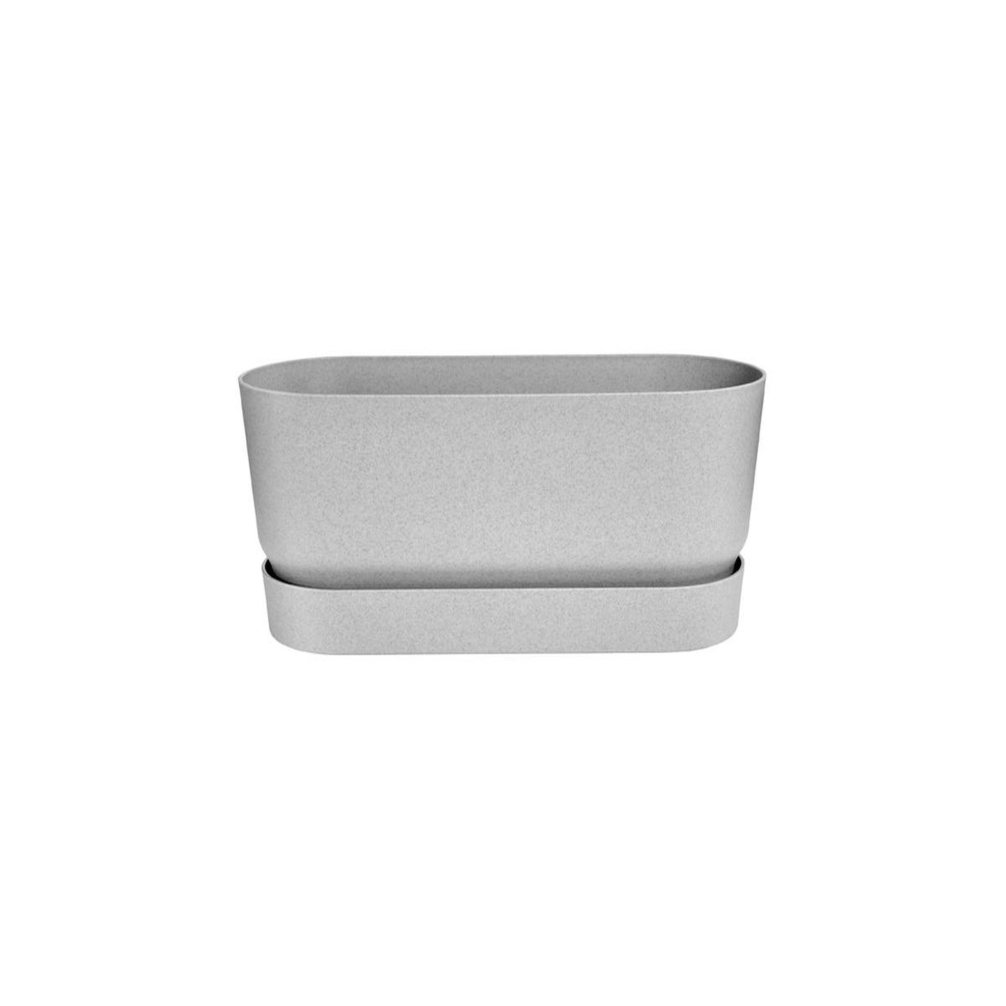 Voir la diapositive 1 : ELHO Balconnière Greenville Long 49 x 19,8 x 18,4 cm - Gris béton - Elho