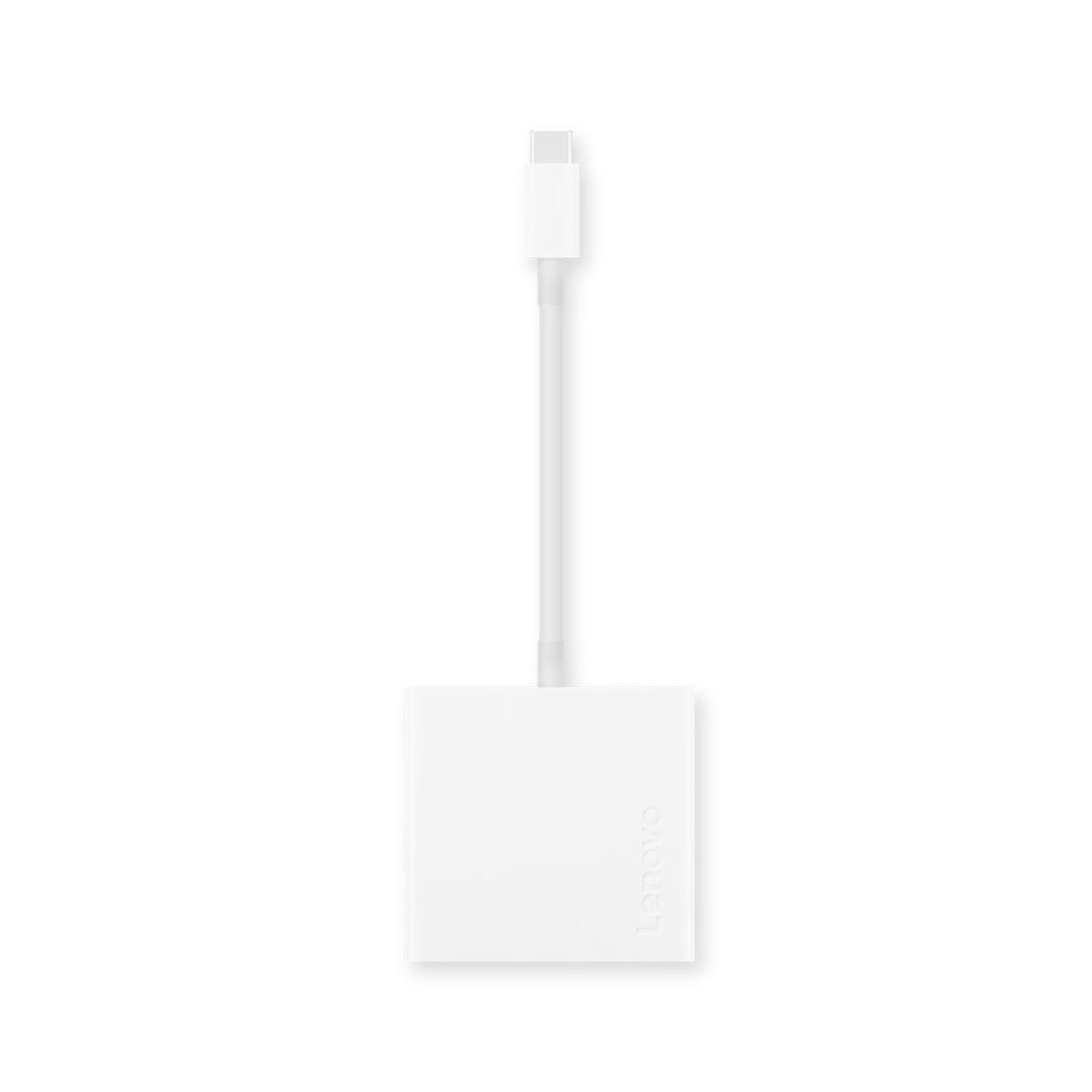 Voir la diapositive 3 : Lenovo Lenovo GX90T33021 adaptateur graphique USB 3840 x 2160 pixels Blanc