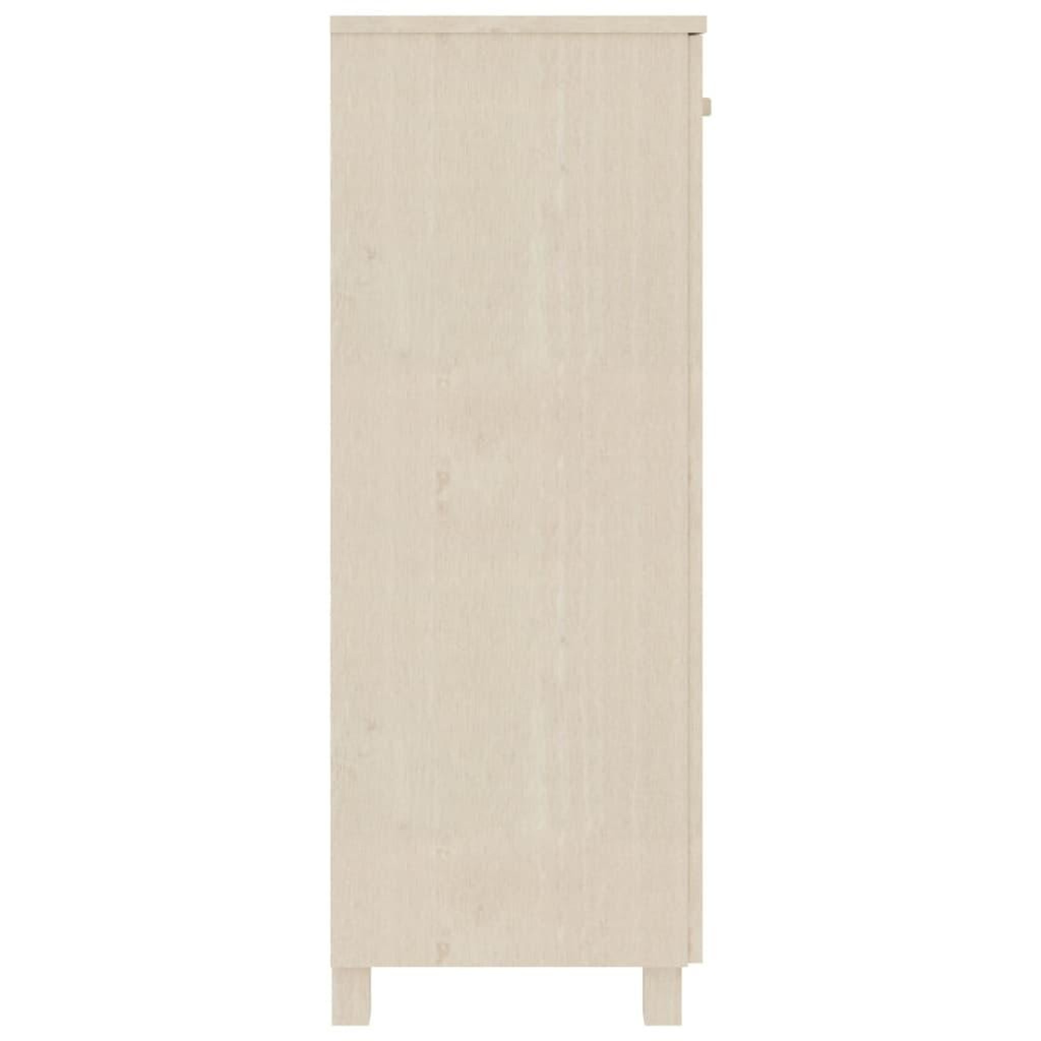 Voir la diapositive 4 : VIDAXL Armoire a chaussures HAMAR Marron miel 85x40x108 cm Pin massif