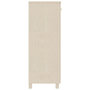 Voir la diapositive 4 : VIDAXL Armoire a chaussures HAMAR Marron miel 85x40x108 cm Pin massif