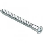 CENTRALE BRICO Lot de 8 vis assemblage acier zingué HETTICH, l.50 mm