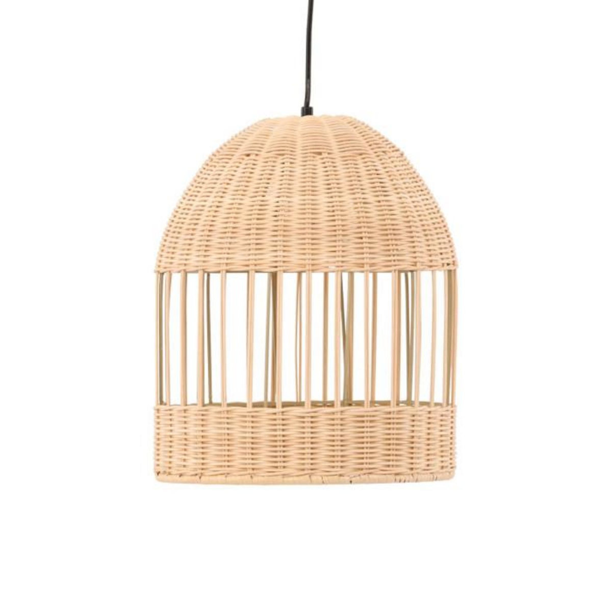 Paris Prix Lampe Suspension en Rotin  Alsback  35cm Naturel