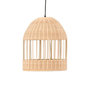 Voir la diapositive 1 : Paris Prix Lampe Suspension en Rotin  Alsback  35cm Naturel