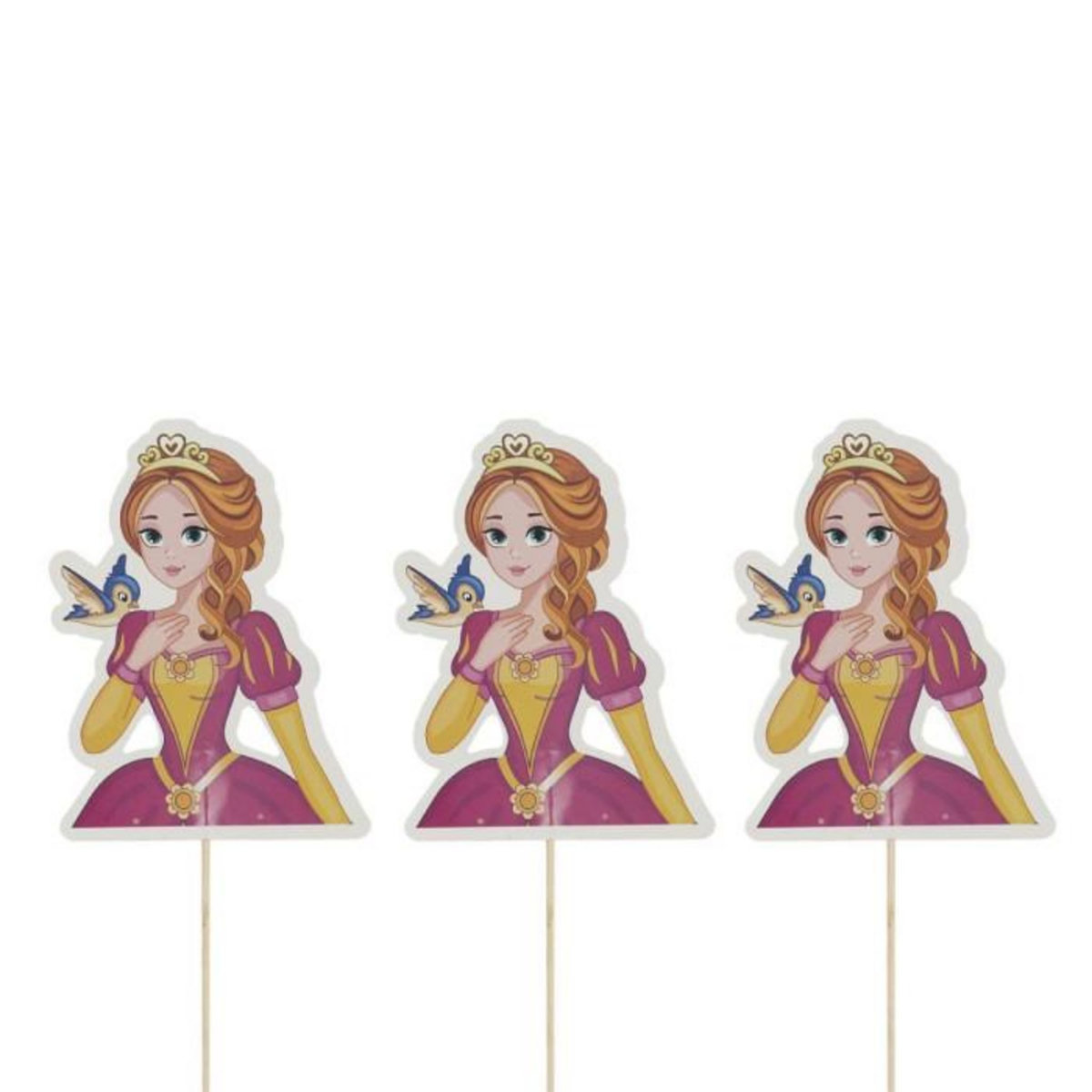 Paris Prix Coffret Pâtisserie Tsunami Cake  Princess  15cm Multicolore