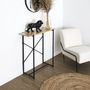 Voir la diapositive 5 : Paris Prix Console Design  Loka  82cm Naturel
