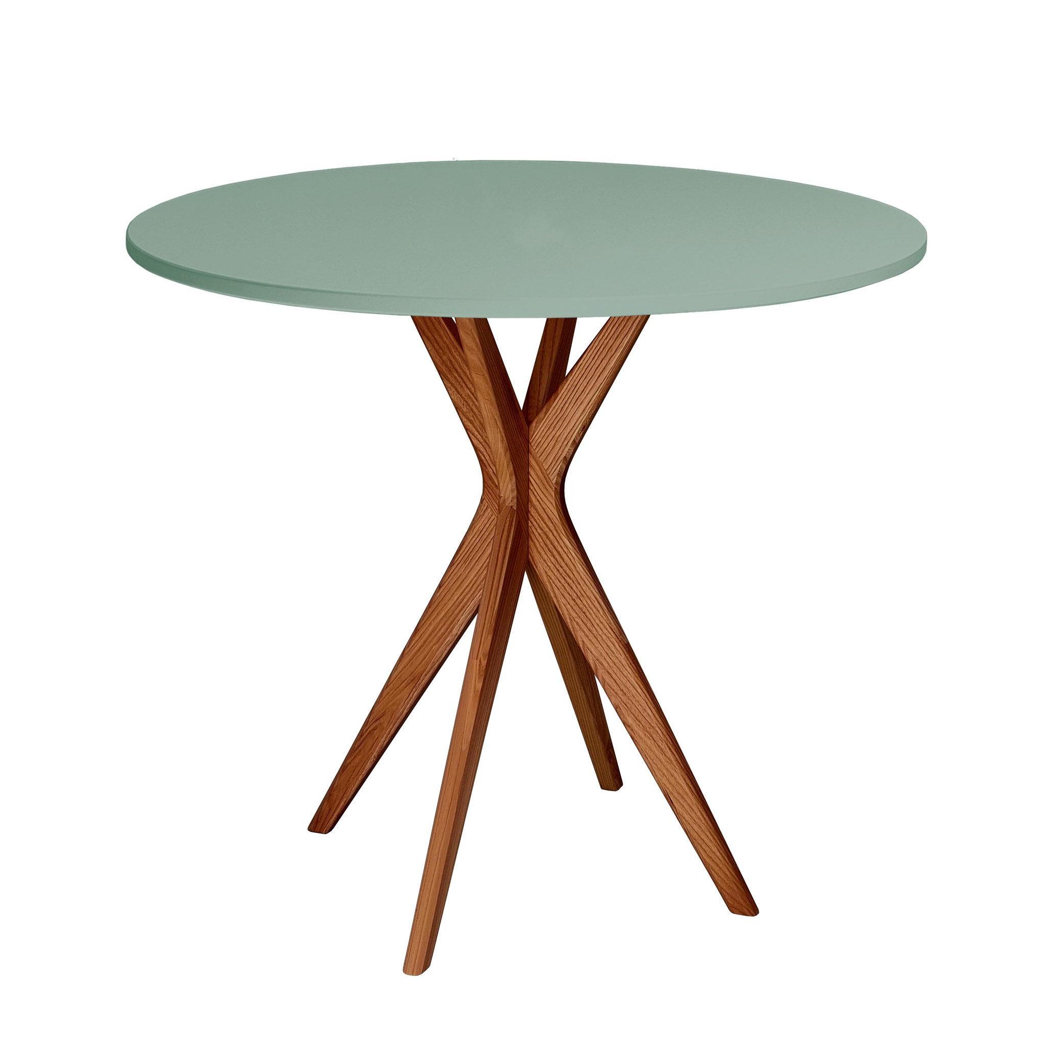 Voir la diapositive 1 : RAGABA Jubi Table à manger ronde | Pied en frêne