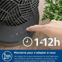 Voir la diapositive 5 : Philips Ventilateur CX3050/01 Série 3000, silencieux 23 db, Noir