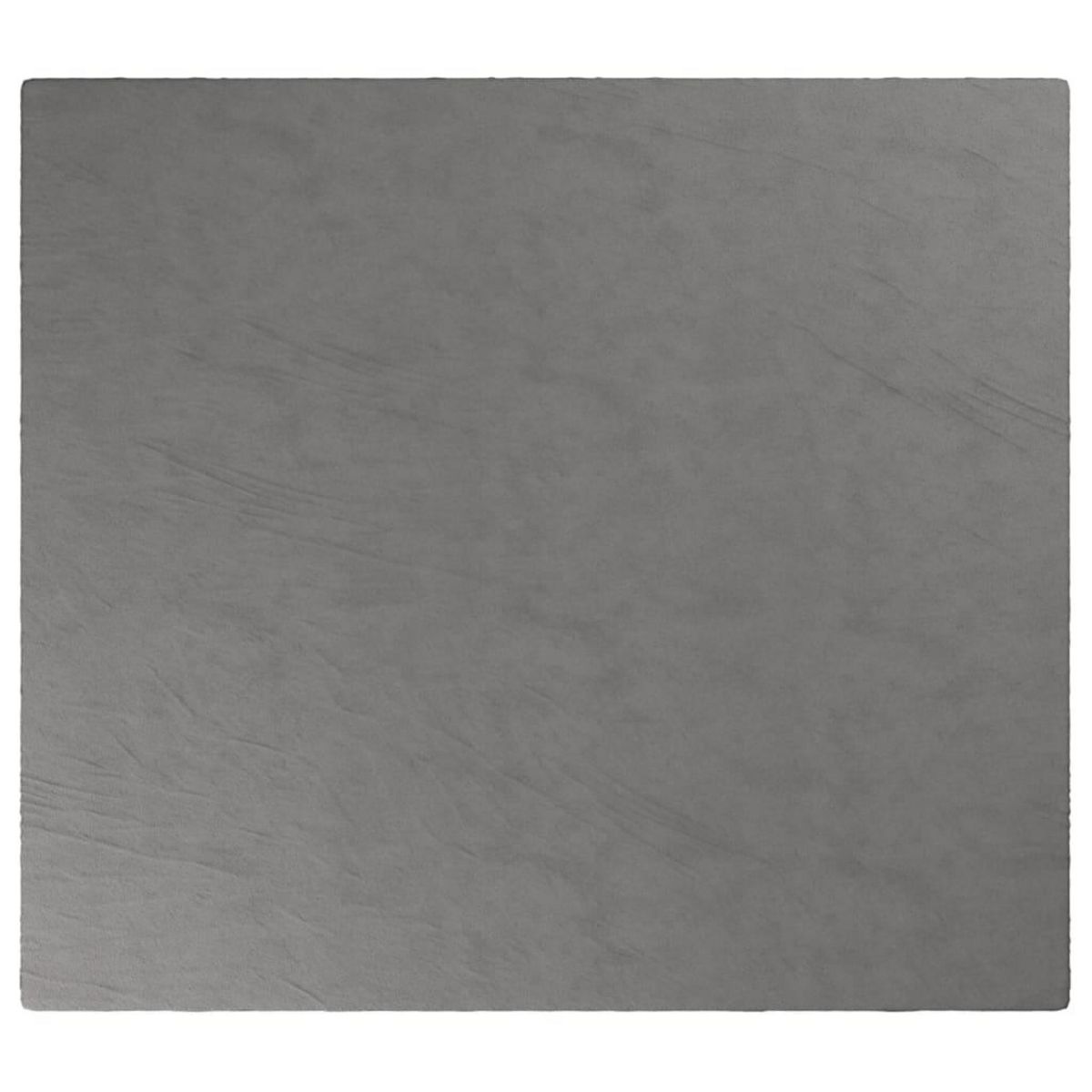 VIDAXL Couverture lestee avec housse Gris 200x220 cm 13 kg Tissu