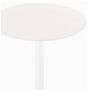 Voir la diapositive 3 : Paris Prix Table de Bar Design  Marchisio  103cm Blanc