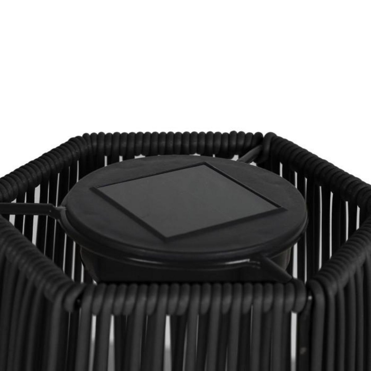 Paris Prix Lampe à Poser Extérieur Solaire  Carmine  40cm Noir