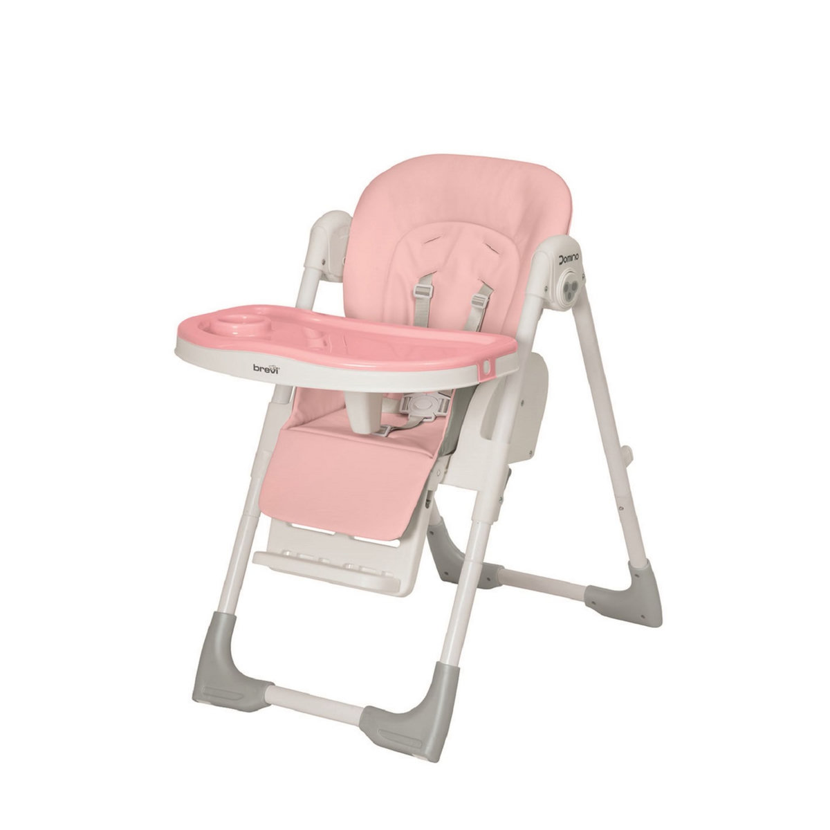 BREVI Chaise haute multipositions Domino