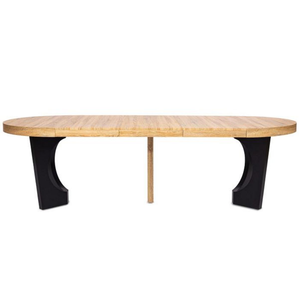 Paris Prix Table de Repas Extensible  Kapy  110-260cm Chêne & Noir