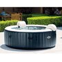 Voir la diapositive 1 : Intex Spa gonflable rond - 2/4 places - Diam 1,96 m x 71 cm PURE SPA BLUE NAVY