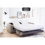 Voir la diapositive 6 : MARKET24 HEXAGONE Canapé droit convertible 3 places MAXIME - Made in France - Tissu Beige - Couchage express - L 194 x P 96 x H 83 cm