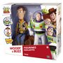 Voir la diapositive 3 : LANSAY Coffret de 2 personnages parlants Buzz l'éclair et le shérif Woody Toy Story