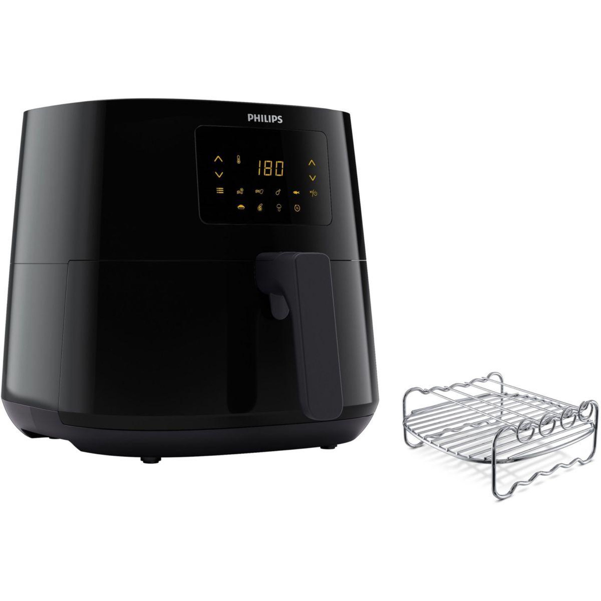 Philips Airfryer HD9270/96 Friteuse sans huile connectée Noir, Série 5000 XL 6.2L
