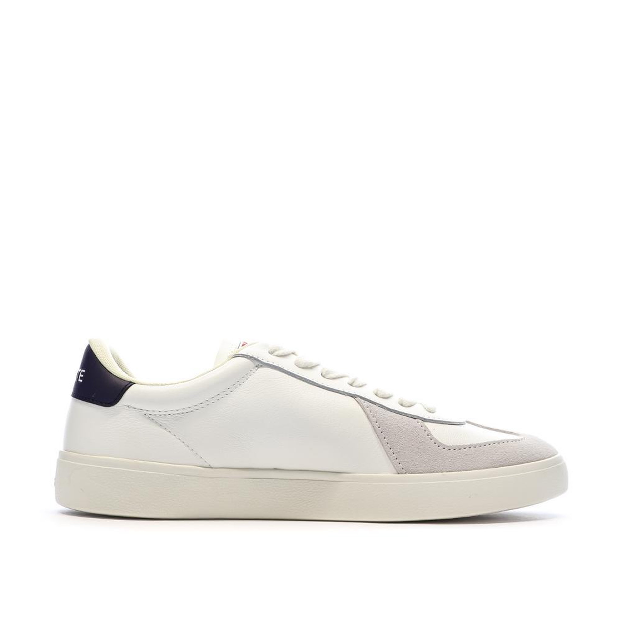 Voir la diapositive 2 : Lacoste Baskets Blanches/Marine Homme Lacoste Baseshot Pro 225