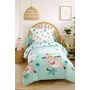 Voir la diapositive 2 : Home collection Parure housse de couette 100%coton 140x200cm monster dream