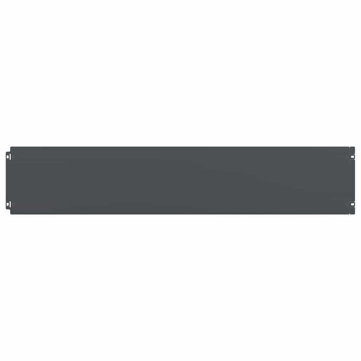 VIDAXL Bordures pelouse 30pcs anthracite 20x103cm acier lamine a froid