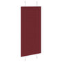 Voir la diapositive 3 : VIDAXL Store plisse rouge bordeaux 65x100 cm largeur du tissu 64,4 cm