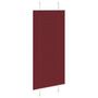 Voir la diapositive 3 : VIDAXL Store plisse rouge bordeaux 65x100 cm largeur du tissu 64,4 cm