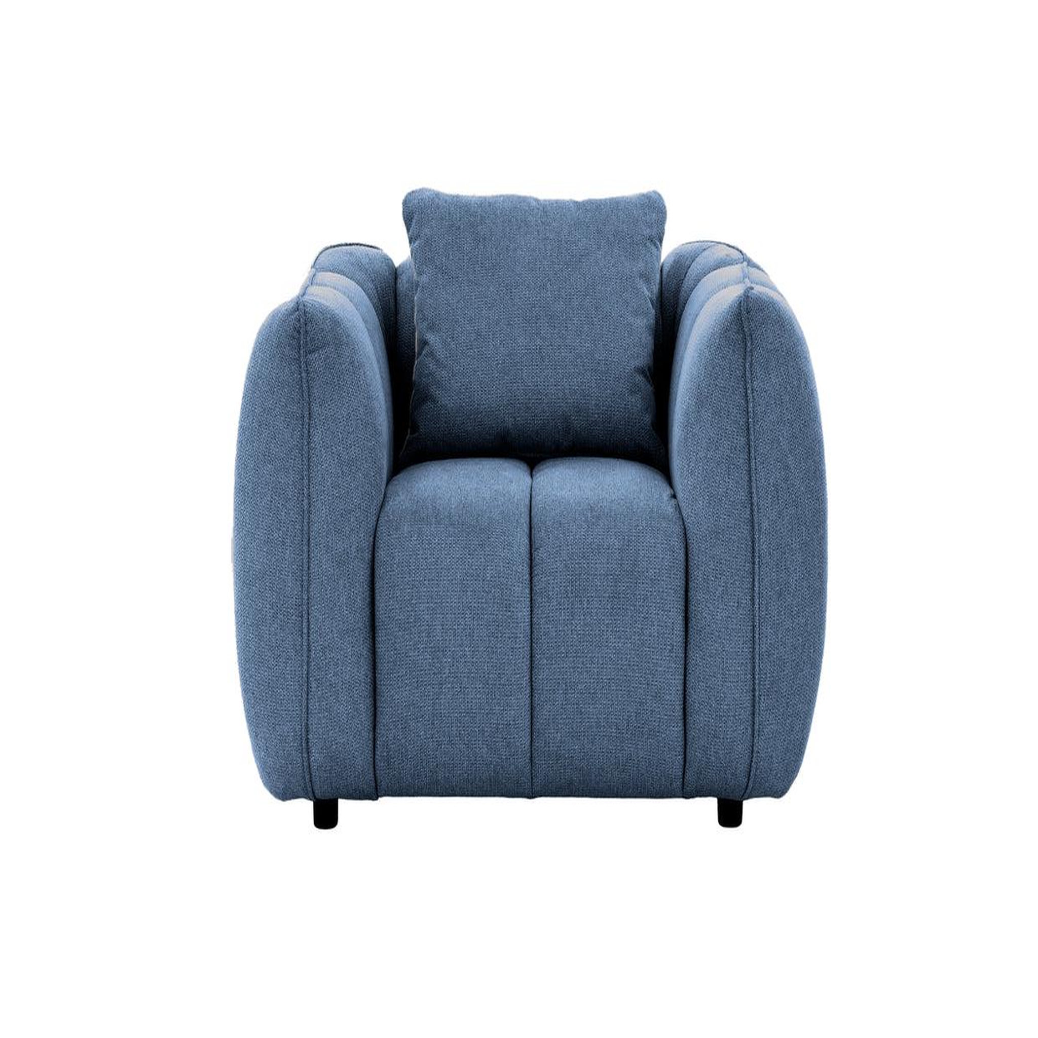 Voir la diapositive 1 : CASANOVA PARIS HAVANA - Fauteuil tissu lisse