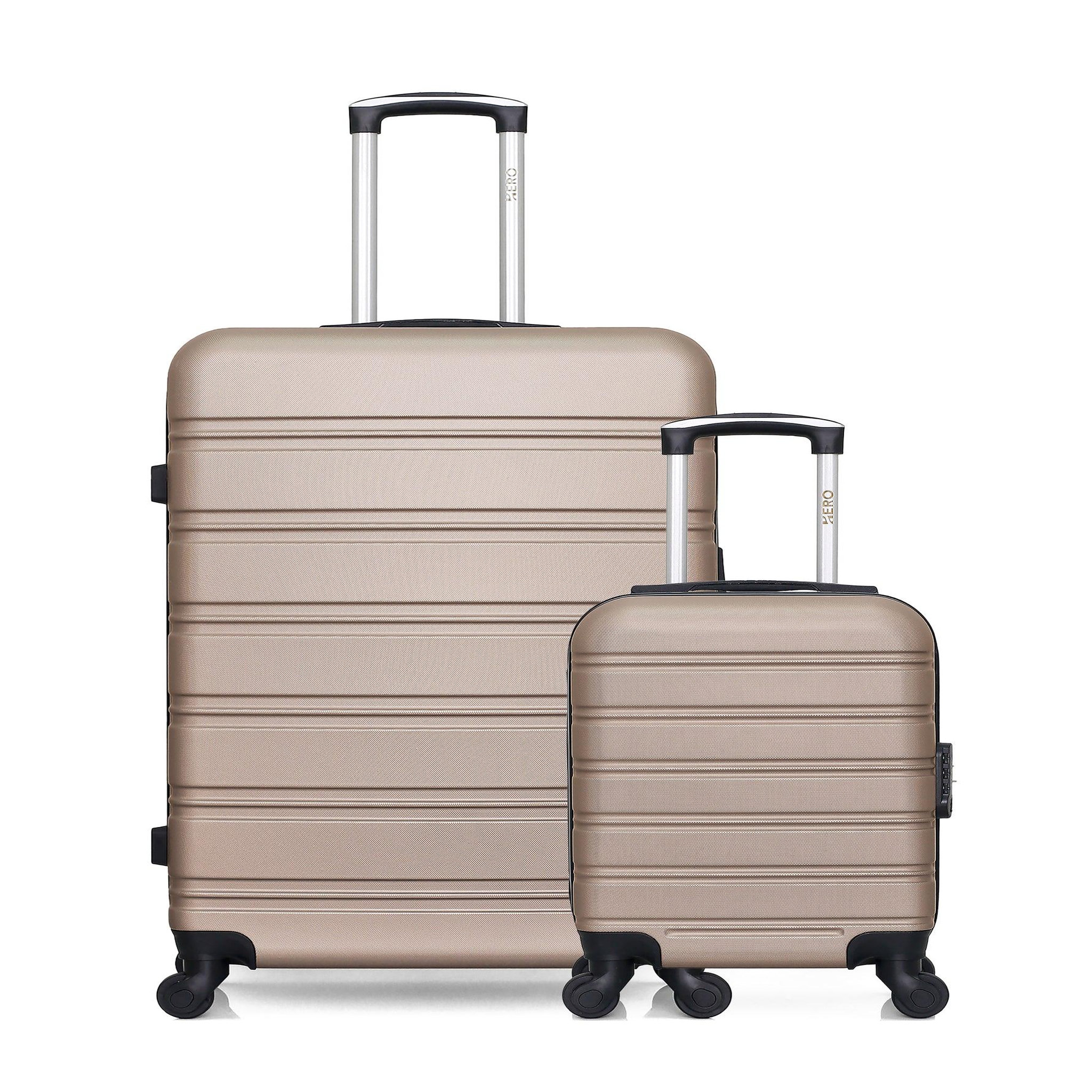 HERO Hero -  lot de 2 - valise grand format et valise cabine xxs renoso
