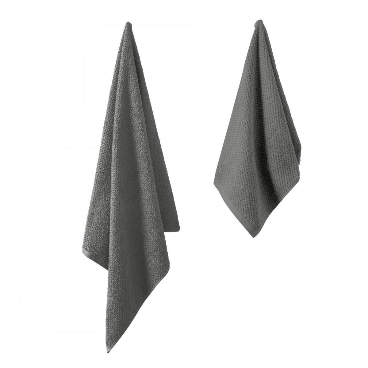 GUY LEVASSEUR Lot serviette de bain 70x140 et serviette de toilette 50x90