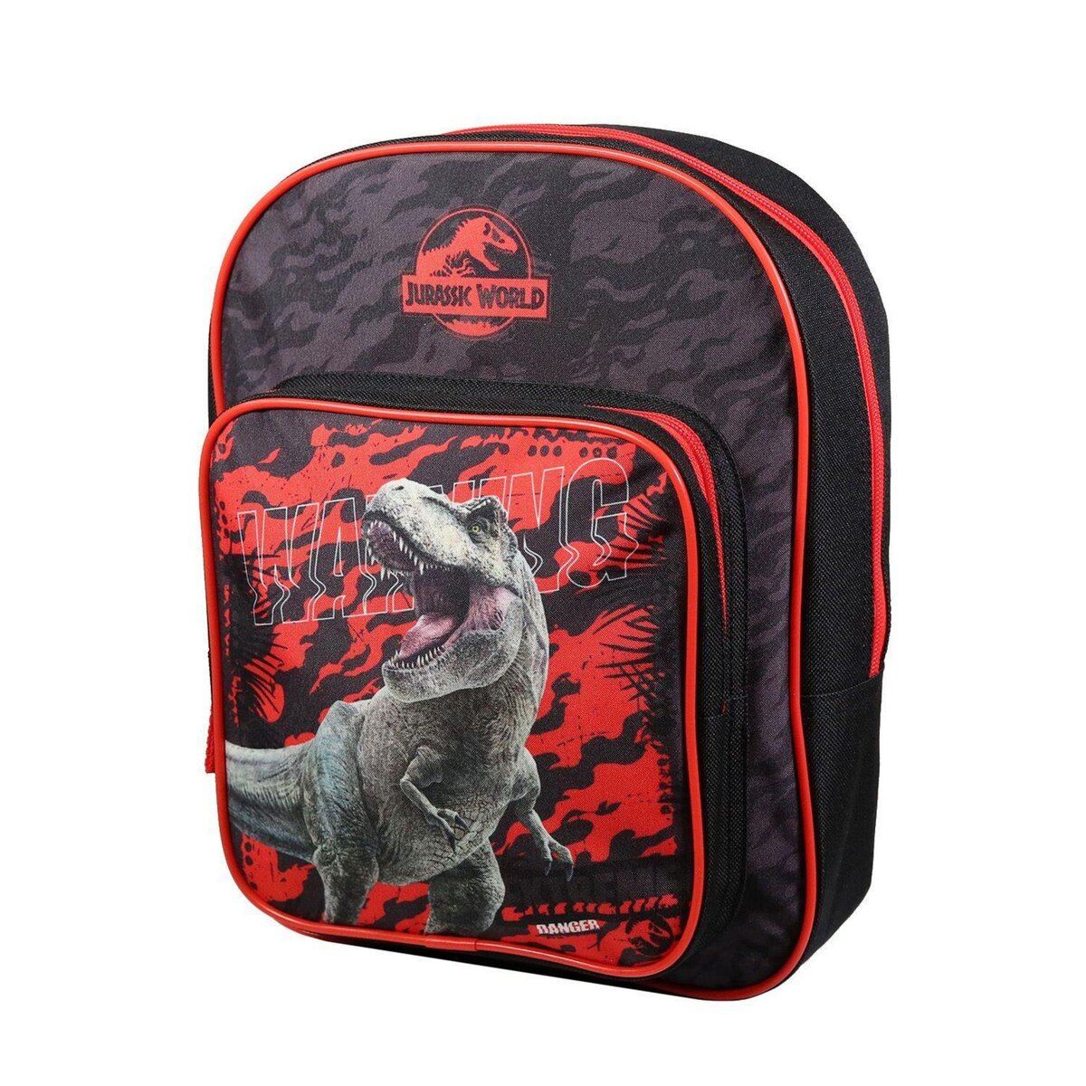Bagtrotter BAGTROTTER Sac à dos 31 cm avec poche maternelle Jurassic World Dinosaure Noir