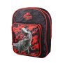 Voir la diapositive 2 : Bagtrotter BAGTROTTER Sac à dos 31 cm avec poche maternelle Jurassic World Dinosaure Noir