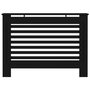Voir la diapositive 3 : VIDAXL Cache-radiateur noir 112x19x81,5 cm MDF