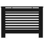 Voir la diapositive 3 : VIDAXL Cache-radiateur noir 112x19x81,5 cm MDF